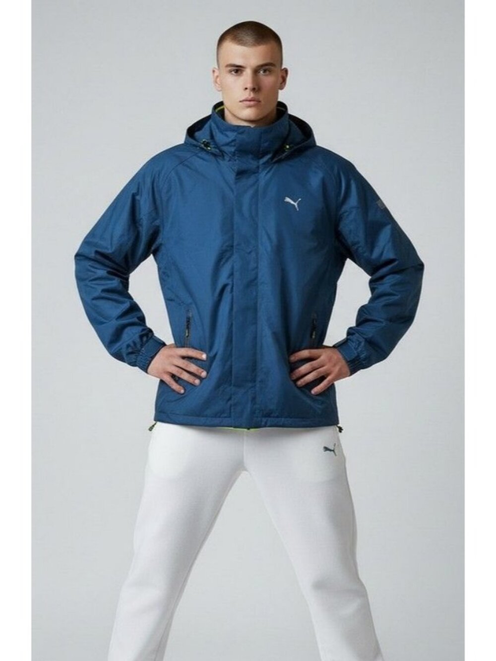 Puma Performance Outdoor Softshell Jacket Color Poseidon  Size XL NEW WITH TAGS!